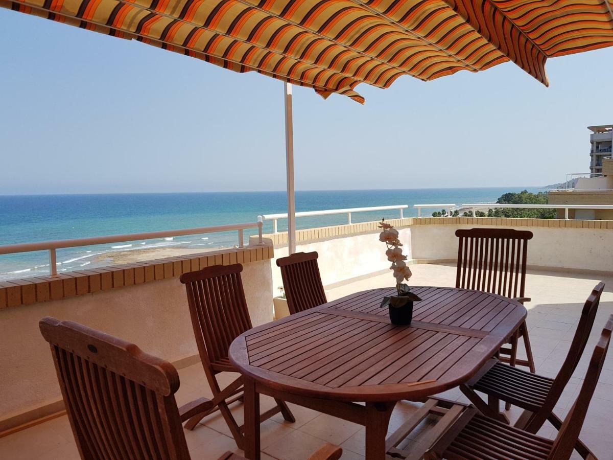 Ferienwohnung Cala Blanca 2 Frontal Al Mar Oropesa del Mar Exterior foto