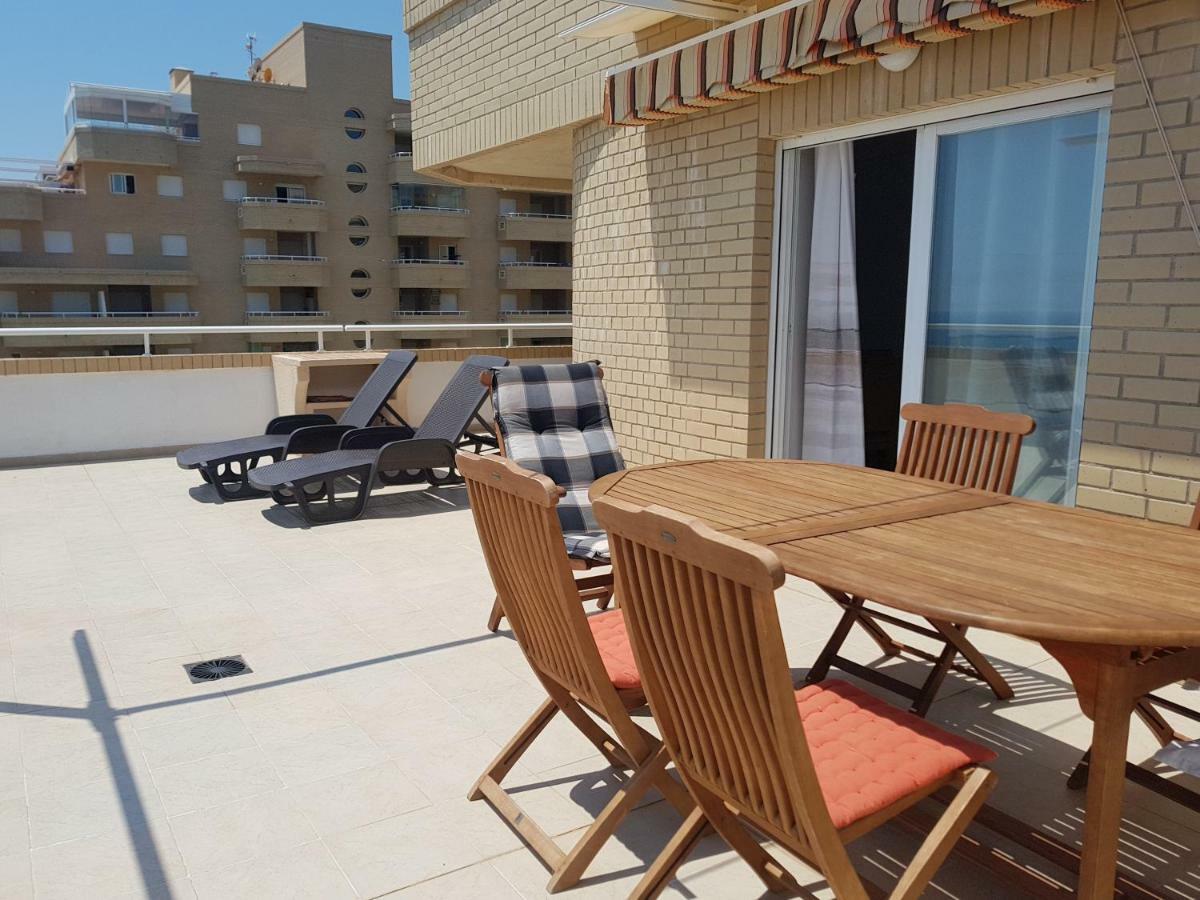 Ferienwohnung Cala Blanca 2 Frontal Al Mar Oropesa del Mar Exterior foto